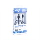 Kabel USB 2.0 A - Micro-B, AQ Premium Długość: 1,8m