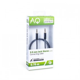 Jack 3,5 mm  Jack 3,5 mm AQ Premium Długość: 1,5m