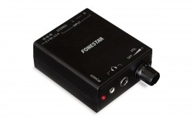Fonestar FDA1A  wzmacniacz słuchawkowy z płynną regulacją głośności, 2 wyjścia