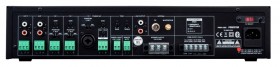 Fonestar PROX120Z  Amplituner / wzmacniacz PA 100 V na 3 strefy z 120 W RMS, Bluetooth, USB i radiem FM.