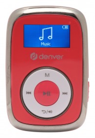 Denver MPS316  Odtwarzacz MP3, czerwony