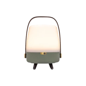 Kooduu  Lampa LED Liteup z wbudowanym głośnikiem Bluetooth (sound by JBL), Oliwkowa