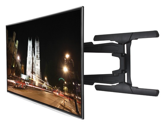 Uchwyt B-Tech BT8221 Nachylany i obrotowy uchwyt montażowy. Do standardów mocowania VESA 200 x 100, 200 x 200, 300 x 200, 300 x 300, 400 x 200, 400 x 300, 400 x 400, 600 x 400 mm. Odstęp od ściany: 37mm - 560mm. Nachylenie ekranu ±15° do przodu i do tyłu. Pokrywa z tworzywa sztucznego osłaniająca mocowanie. Łatwy montaż.