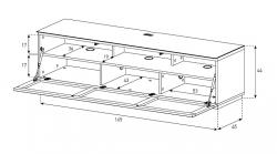 Sonorous ST260 Stolik audio video