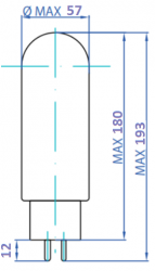  Trioda mocy KR Audio 845M - para (dopasowana fabrycznie) Lampy Elektronowe / KR TUBES