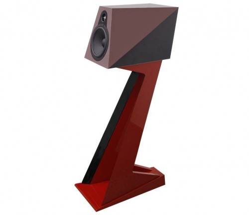 AQ PASSION ORCA - Podstawki pod kolumny głośnikowe. Loudspeaker Floor Stands 69,5cm Czerwono / Czarne