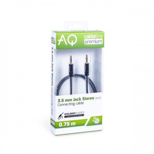 Jack 3,5 mm - Jack 3,5 mm AQ Premium Długość: 1,5m