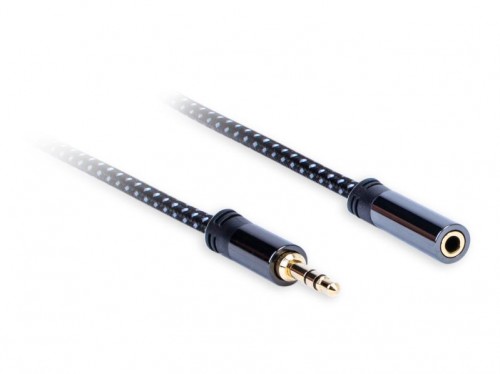 Przedłużacz jack 3,5mm stereo AQ Premium Długość: 3,0m