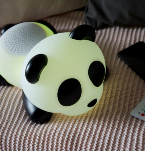 BIGBEN Luminus Lampka nocna LED z bezprzewodowym głośnikiem bluetooth – Panda