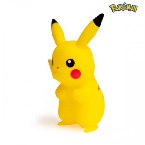 Pokémon - PIKACHU LED  Wyjątkowa lampa LED 3D w kształcie Pikachu o wysokości 25 cm - oficjalny licencjonowany produkt firmy The Pokémon Company.