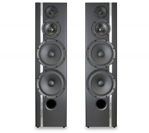 Acoustique Quality PASSION FEVER - Trójdrożna kolumna podłogowa / Scan Speak / SB Acoustics / o mocy 240W / Black Matt (1)