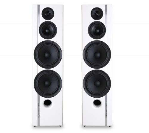 Acoustique Quality PASSION FEVER - Trójdrożna kolumna podłogowa / Scan Speak / SB Acoustics / o mocy 240W / Piano White (1)