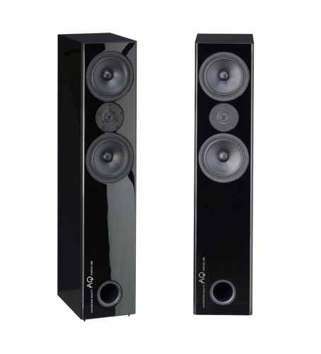 Acoustique Quality  PONTOS 8 Audiofilska kolumna podłogowa, dwudrożna konstrukcja o mocy 220W / czarny lakier HIGH GLOSS (1)