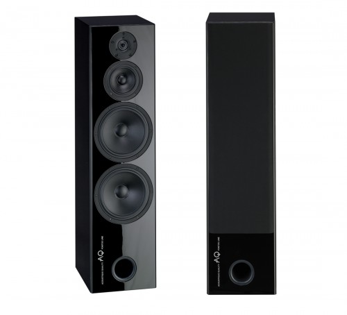 Acoustique Quality PONTOS 6 - Kolumna podłogowa, trójdrożny zestaw kolumn o mocy 240W / czarny lakier HIGH GLOSS (1)