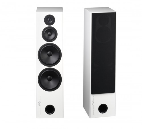 Acoustique Quality PONTOS 6 - Kolumna podłogowa, trójdrożny zestaw kolumn o mocy 240W / biały lakier HIGH GLOSS (1)