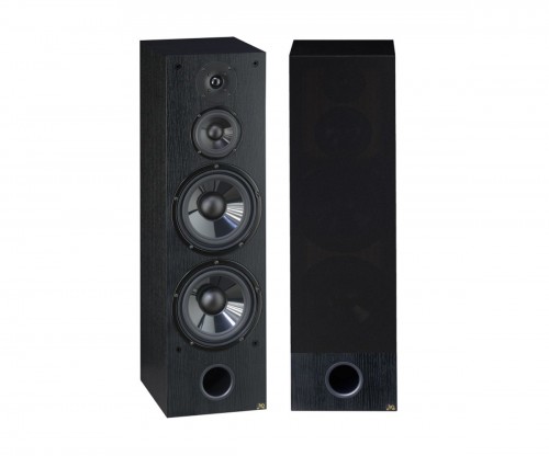 Acoustique Quality WEGA 55 - Kolumna podłogowa, trójdrożny zestaw kolumn o mocy 250W / CZARNY JESION  (1)