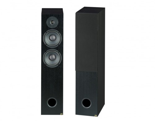 Acoustique Quality AQ WEGA 53 - Kolumna podłogowa, dwudrożny zestaw kolumn o mocy 200W / CZARNY JESION  (1)