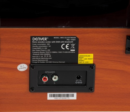 Gramofon Denver MRD-52 