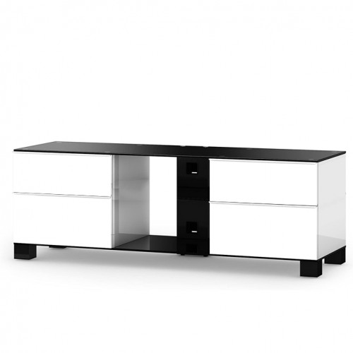 Sonorous MD9540 HIGH GLOSS B-HBLK-WHT - czarne szkło, czarne aluminium (POŁYSK), biały 