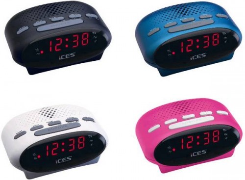 Radiobudzik Lenco ICR-210 Czarny