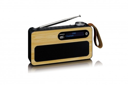 Cyfrowe radio DAB+ Lenco PDR-040BAMBOOBK