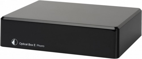 Przedwzmacniacz gramofonowy PRO-JECT Optical Box E Phono Czarny