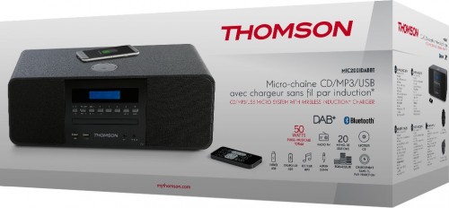 Cyfrowa mini wieża THOMSON MIC200IDABBT CD MP3 USB BLUETOOTH DAB+