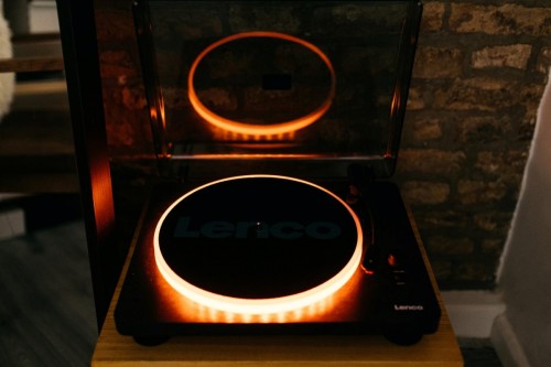 Gramofon Lenco LS-50LEDBK (czarny)