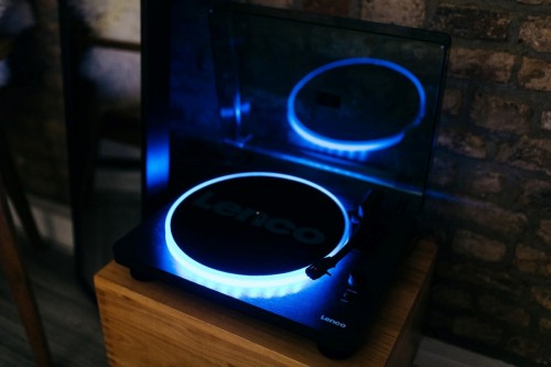 Gramofon Lenco LS-50LEDBK (czarny)