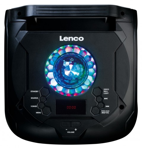 Lenco PA-260BK - bezprzewodowy głośnik imprezowy z Bluetooth, radio FM