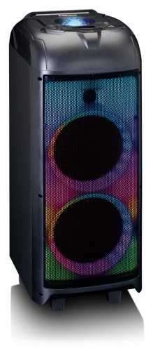 Lenco PA-260BK - bezprzewodowy głośnik imprezowy z Bluetooth, radio FM
