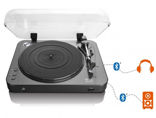 Lenco LBT-120BK - gramofon z bezpośrednim kodowaniem do MP3 i Bluetooth