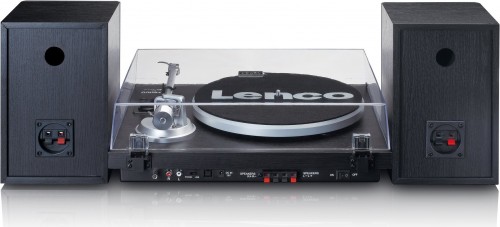 Lenco LS-500BK - gramofon HiFi z zestawem głośników