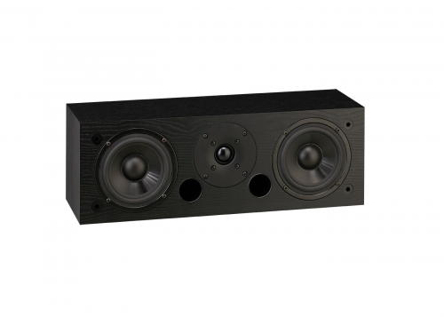 Acoustique Quality WEGA 51 - Dwudrożny głośnik centralny kina domowego o mocy 120W / CZARNY JESION (3)