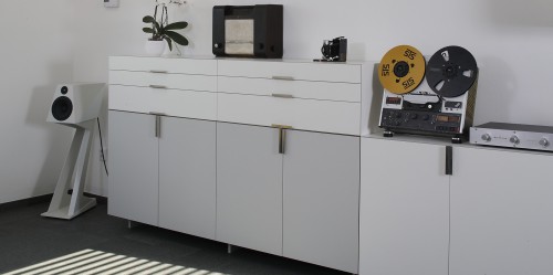 Acoustique Quality PASSION ORCA - Designerski zestaw do nowoczesnego wnętrza, o doskonałej konstrukcji High End / Scan-Speak / kolor black / white (5)