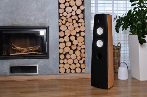 Acoustique Quality CANTO 5  - Audiofilska kolumna podłogowa, dwudrożna konstrukcja o mocy 230W / SB ACOUSTICS