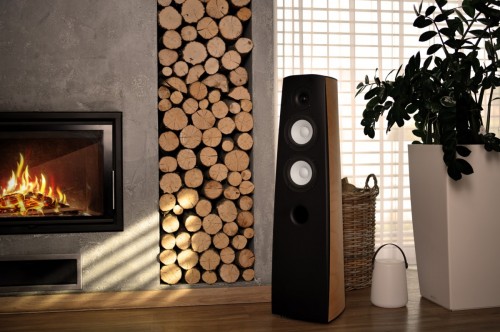 Acoustique Quality CANTO 5  - Audiofilska kolumna podłogowa, dwudrożna konstrukcja o mocy 230W / SB ACOUSTICS (11)