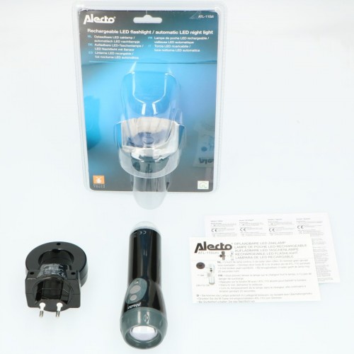 Latarka LED / lampka nocna z ładowarką Alecto ATL-110ZT