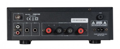 Zintegrowany wzmacniacz stereo Fonestar AS-3030 - BT / USB / FM