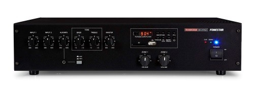 Fonestar MA-91RUZ -  2-strefowy panel sterowania radiem 100 V, centrala radiowa 90 W, odtwarzacz MP3 i radio FM (1)