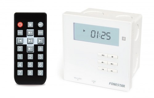 Fonestar WA-66R - mini wzmacniacz ścienny z BT/USB/MicroSD/FM, 2 x 10 W (1)