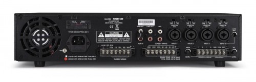 Fonestar MA-245Z - wzmacniacz PA 100 V, 240 W, 4 strefy (2)