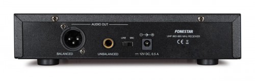 Fonestar MSH-829 -Zestaw bezprzewodowego mikrofonu klapowego UHF
