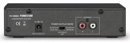 Fonestar FS-2909U - Profesjonalny mini odtwarzacz USB / SD / MP3 (2)
