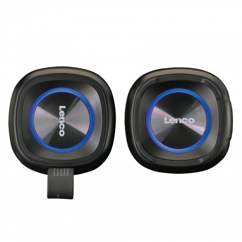 Lenco BTP-400BK - głośnik 2 w 1 Bluetooth® - wodoodporny (IPX7), czarny