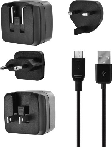 Bigben TRAVELCHARGER3A - uniwersalna ładowarka podróżna 3,4A z kablem micro USB
