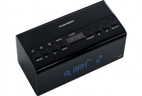 Thomson CR50DAB -.   Radiobudzik z tunerem cyfrowym DAB+ i FM