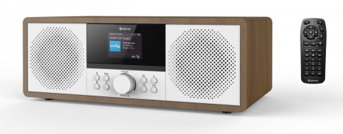 Denver MIR-270DW - Cyfrowa wieża, Radio FM/DAB+/internetowe z odtwarzaczem CD i wejściem AUX