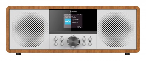 Denver MIR-270DW - Cyfrowa wieża, Radio FM/DAB+/internetowe z odtwarzaczem CD i wejściem AUX