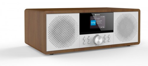 Denver MIR-270DW - Cyfrowa wieża, Radio FM/DAB+/internetowe z odtwarzaczem CD i wejściem AUX